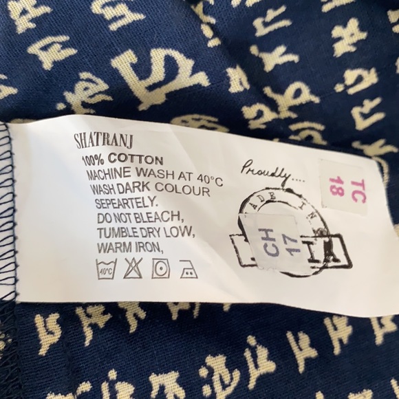 Shatranj Men's Band Collar Classic Tunic - Picture 9 of 9